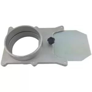 Image of Charnwood 125GALU Aluminium Blast Gate With 125mm (5") Diameter Connections