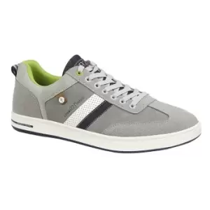 Image of Route 21 Mens 7-Eye Casual Trainers (11 UK) (Grey)