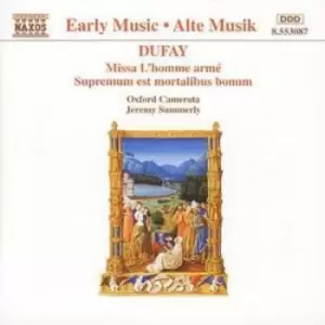 image of Missa Lhomme Arme Oxford Camerata Summerly by Guillaume Dufay CD Album