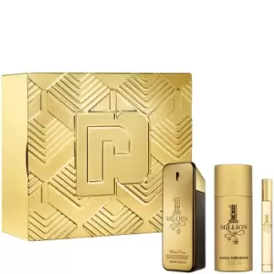 Paco Rabanne 1 Million Gift Set 100ml Eau de Toilette + 150ml Deodorant + 10ml Eau De Toilette