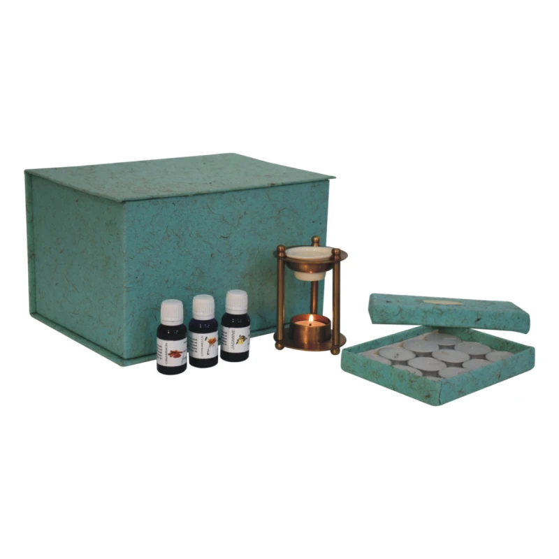 Image of Artisan Furniture Artisan Furniture Brass Antique Burner Set (Summer)