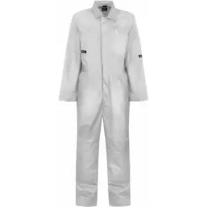 image of Regatta Mens Overalls (42R) (White) - White