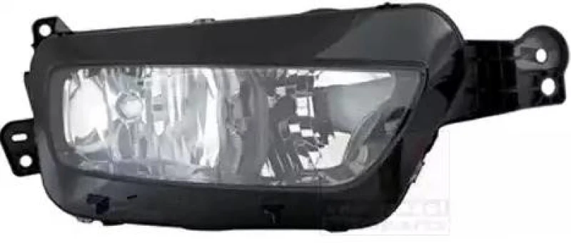 Image of VAN WEZEL 0979962M Headlights H7/H7, Right, with motor for headlamp levelling Headlight (259)
