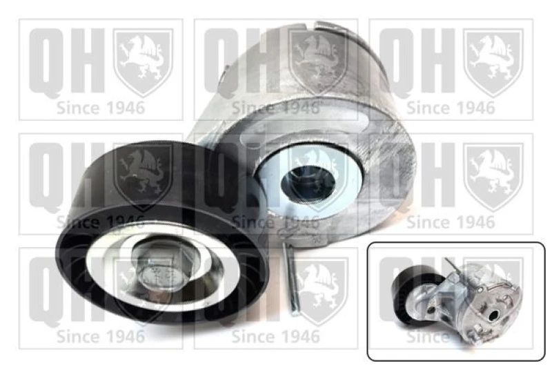 Image of QUINTON HAZELL Tensioner pulley QUINTON HAZELL QTA1458
