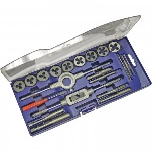 Image of Faithfull 21 Piece Carbon Steel Tap and Die Set Metric