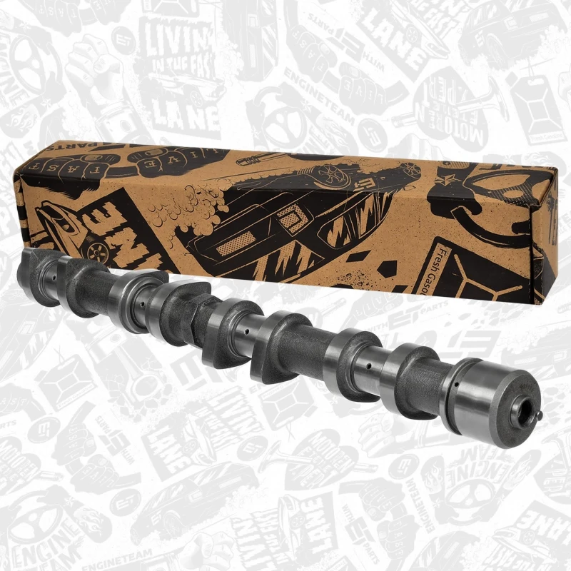 Image of ET ENGINETEAM HV0469 Camshaft Exhaust Side Cast Iron Camshaft (566)