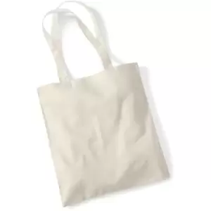 Image of Westford Mill Promo Bag For Life - 10 Litres (Pack Of 2) (One Size) (Sand) - Sand