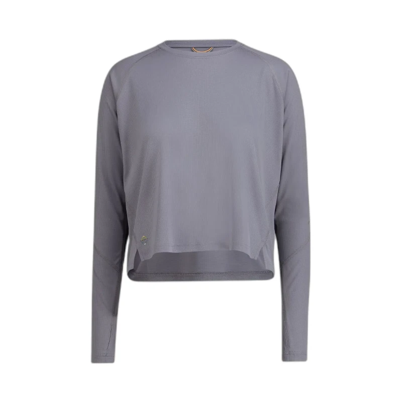 Image of Womens long sleeve top Kathmandu Sun-Stopper LT Gris Female M
