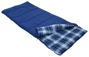 image of Regatta Blue Bienna 250GSM Single Envelope Sleeping Bag