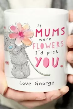 Personalised Me To You If ... Were Flowers Mug - White - Ceramic