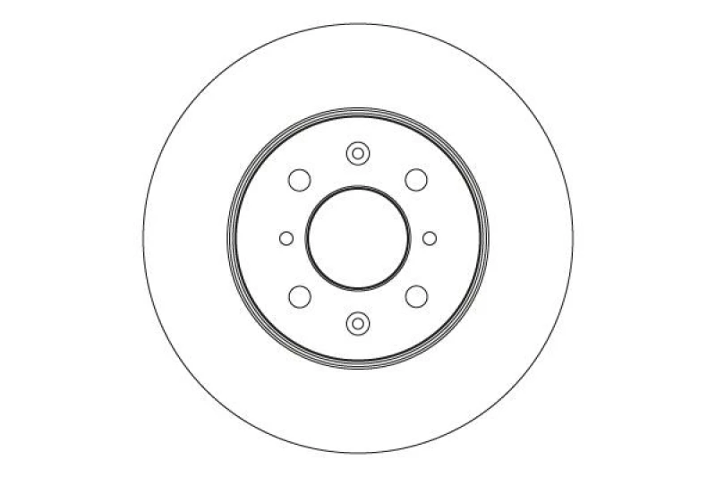 Image of Brake disc TRW DF6036