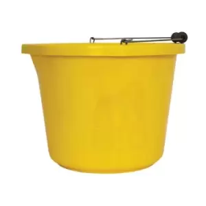 image of Red Gorilla - prm/y Premium Bucket 14 litre (3 gallon) - Yellow gorprmy