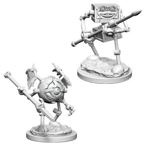 Image of Dungeons & Dragons Nolzur's Marvelous Unpainted Miniatures Monodrone & Duodrone