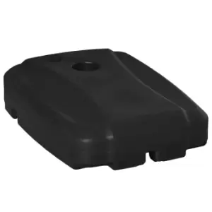Image of Outsunny Parasol Base Umbrella Stand W/ Wheels Water And Sand Up To 93Kg Black