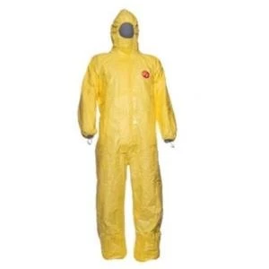 Image of Tychem XXX Large Overall C Model Cha5 Yellow TYCBSXXXL