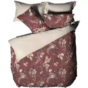 Image of Linen House Taira Duvet Cover Set (Single) (Multicoloured)