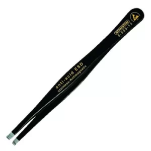 Image of Bernstein 5-065-13 SMD Tweezers 120mm Straight With Gripping Cavit...