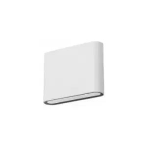 Image of 05ledsc4 - slim LED garden wall lamp 8 bulbs