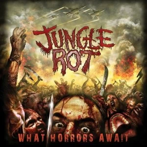 Image of What Horrors Await by Jungle Rot CD Album