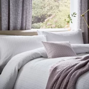 Image of Fable Alisia Single Duvet Cover Set, White