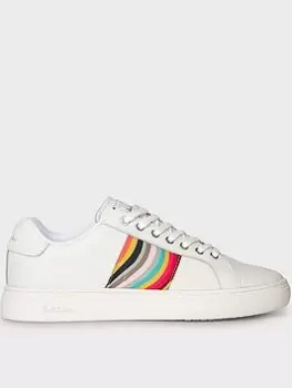Image of Ps Paul Smith Larpin Swirl Trainers - White