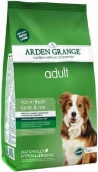 image of Arden Grange Adult Lamb and Rice Dog Food 12kg