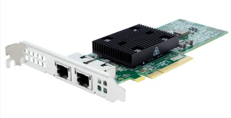 Image of Atto FFRM-N4T2-000 Dual Port 10GbE x8 PCIe 3 - Low Profile - RJ45 Inte