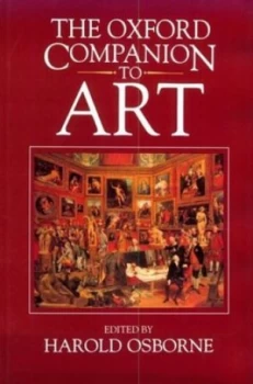 Image of The Oxford Companion to Art by Harold Osborne Book