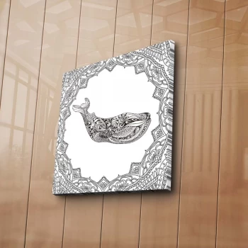 Image of BOYA-20 - No Pen Multicolor Paintable Decorative Canvas Painting
