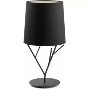 Faro Tree - 1 Light Table Lamp Black, E27