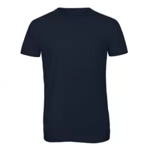 Image of B&C Mens Favourite Short Sleeve Triblend T-Shirt (3XL) (Navy Blue)