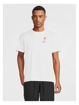Image of Nike Liverpool Voice Tee - White, Size M