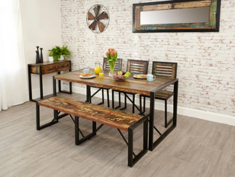 Image of Baumhaus Urban Chic 90Cm X 180Cm Dining Table