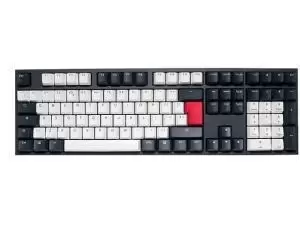 image of Ducky One2 Tuxedo Full Size Speed Silver MX Switch