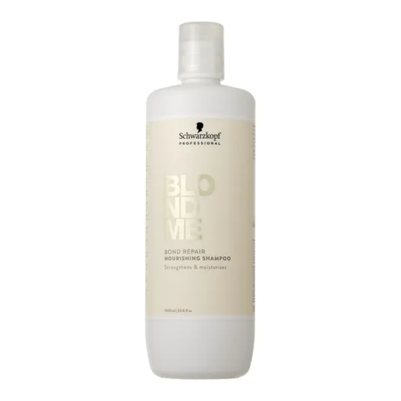 Image of Schwarzkopf BlondMe Bond Repair Nourishing Shampoo 1000ml