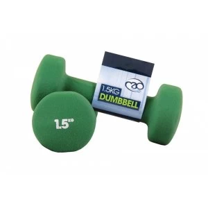 image of Yoga-Mad Neoprene Dumbbells 1.5KG