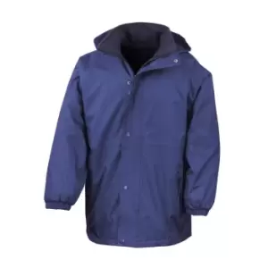 image of Result Mens Reversible StormDri 4,000 Waterproof Windproof Anti Pilling Fleece Jacket (L) (Royal/Navy)