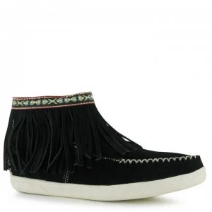 Image of Minnetonka Ankle Boot Ladies - Black