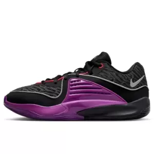 Image of Nike Kd16 Pathway To Royalty, Black/metallic Silver-vivid Purple