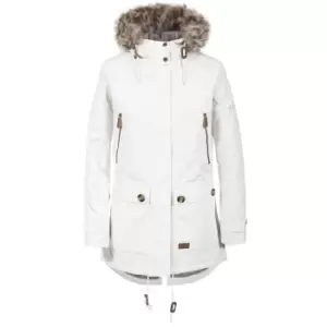 Image of Trespass Womens/Ladies Clea Waterproof Padded Jacket (XS) (Ghost)