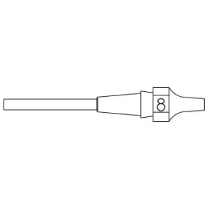 Image of Weller Xds 8 Nozzle, 10.5Mm, 1.5Mm, Desoldering