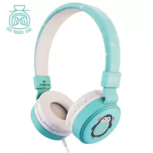 Image of Planet Buddies Pepper the Penguin PB-PPH Wired Kids Headphones
