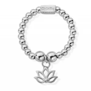 Image of ChloBo SRM2530 Women's Mini Lotus Ring
