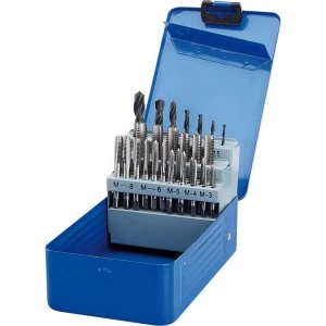 Image of Draper 28 Piece Tap and Drill Bit Set Metric