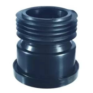 Image of McAlpine Drain Connector Black 110mm DC1-BL