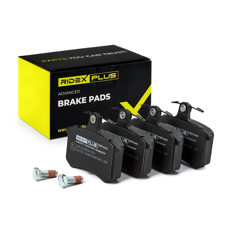 Image of RIDEX PLUS Brake pad set RIDEX PLUS 402B0021P