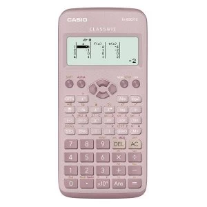 image of Casio FX 83GTX Scientific Calculator Exam Ready Pink Ref