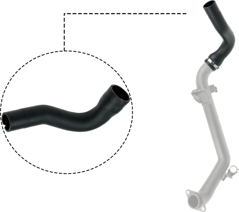 Image of GATES Charger intake hose GATES 09-0495