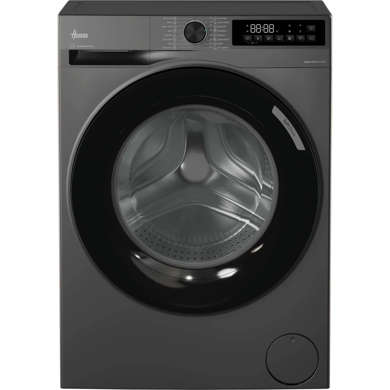 Image of Hoover Pro Wash Series 3 HBR 412BL10G-80 12kg Washing Machine with 1400 rpm - Graphite - A Rated