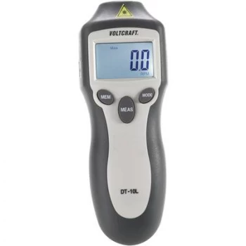 Image of VOLTCRAFT DT-10L Tachometer 2 - 99999 U/min